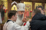 Архиерейское богослужение в праздник Собора Архистратига Михаила и прочих Небесных Сил бесплотных