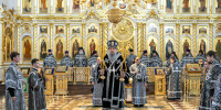 Архипастырь совершил первую в этом году Божественную Литургию Преждеосвященных Даров - Саранская епархия