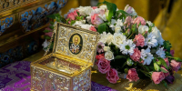 Ковчег с частицей мощей Святителя Григория Богослова в главном храме Мордовии до 16 марта - Саранская епархия