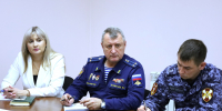 В Мордовии офицер Росгвардии принял участие в заседании круглого стола по вопросам антитеррористической защищенности - Росгвардия