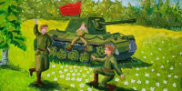 Среди первых участников конкурса открыток к 9 Мая - жители Мордовии - Info-Rm.Com