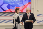 В Штабе общественной поддержки «Единой России»  наградили победителей  конкурса рисунков школьников  «Быт солдата»