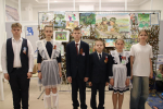 В Штабе общественной поддержки «Единой России»  наградили победителей  конкурса рисунков школьников  «Быт солдата»