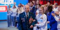 В Национальном центре «Россия» прошло открытие Всероссийского слёта «Послы Победы» - Вечерний Саранск