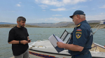 Центр ГИМС проводит аттестацию судоводителей на Чиркейском водохранилище