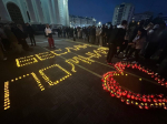 В День солидарности в борьбе с терроризмом жители Саранска зажгли свечи в память о жертвах Беслан