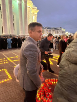 В День солидарности в борьбе с терроризмом жители Саранска зажгли свечи в память о жертвах Беслан