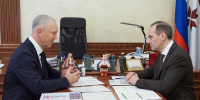 Артём Здунов провел встречу с губернатором Херсонской области Владимиром Сальдо - Правительство Республики Мордовия