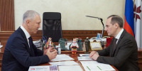 Артём Здунов провел встречу с губернатором Херсонской области Владимиром Сальдо - Вестник Мордовии