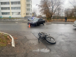 Осторожно, сезон не закрыт! В Саранске автомобиль сбил велосипедиста
