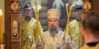 Митрополит Зиновий совершил Божественную Литургию в храме святителя Спиридона Тримифунтского в престольный праздник прихода - Саранская епархия