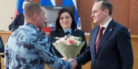 Глава Мордовии вручил благодарственное письмо многодетной семье командира ОМОН «Аркуда» Росгвардии - Росгвардия