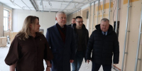 Василий Пискарев проконтролировал ход капремонта Комсомольской школы - Вестник Мордовии
