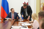 Артём Здунов провел прием предпринимателей республики